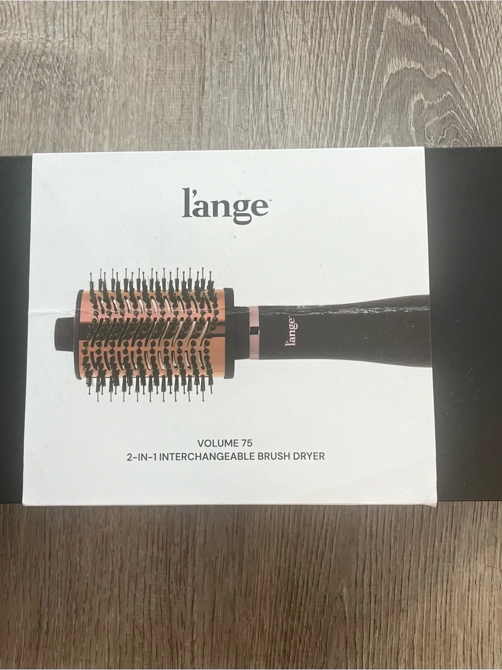 Subcategory Identification ran new Lange Styling Brush with 2 Attachments
